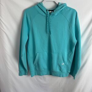 DSG Women's Hoodie Sweatshirt Size Medium Aqua Blue